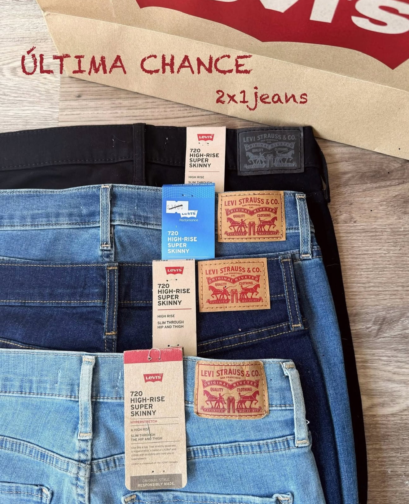 Promo 2x1 Levi’s