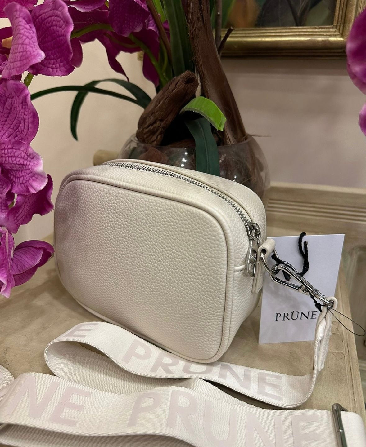 Cartera de cuero Prüne