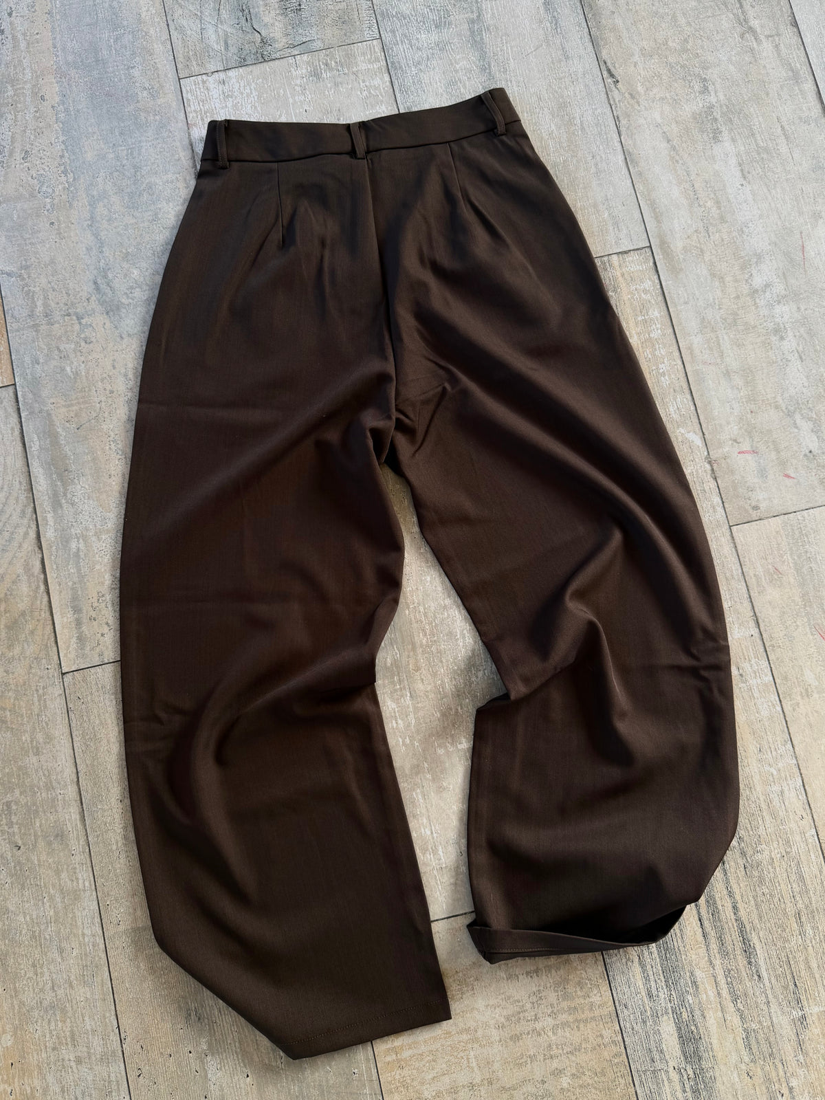 Pantalón sastrero chocolate