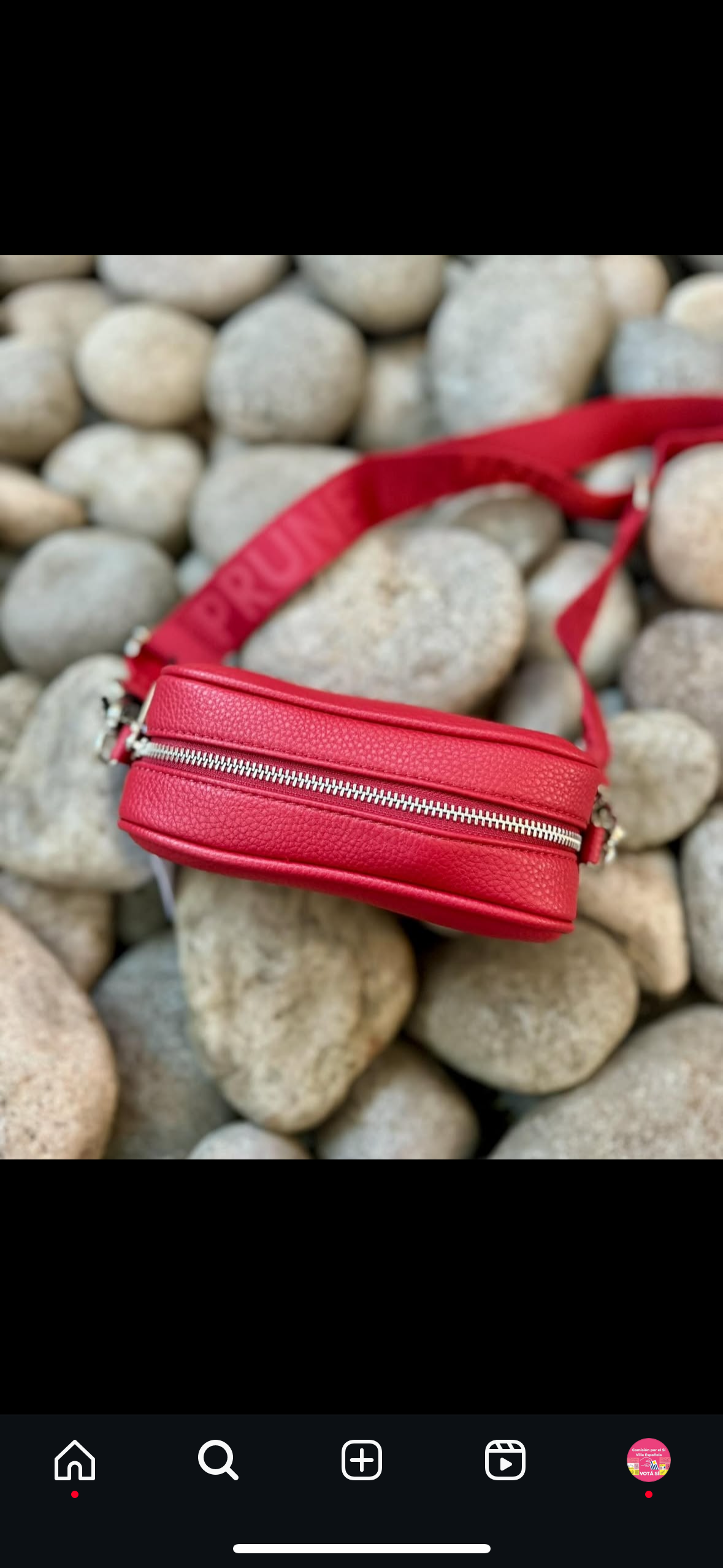 Cartera de cuero Prüne