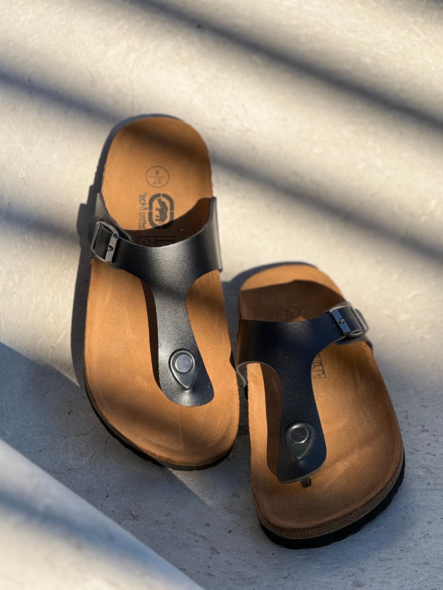 Sandalias Gizeh negras