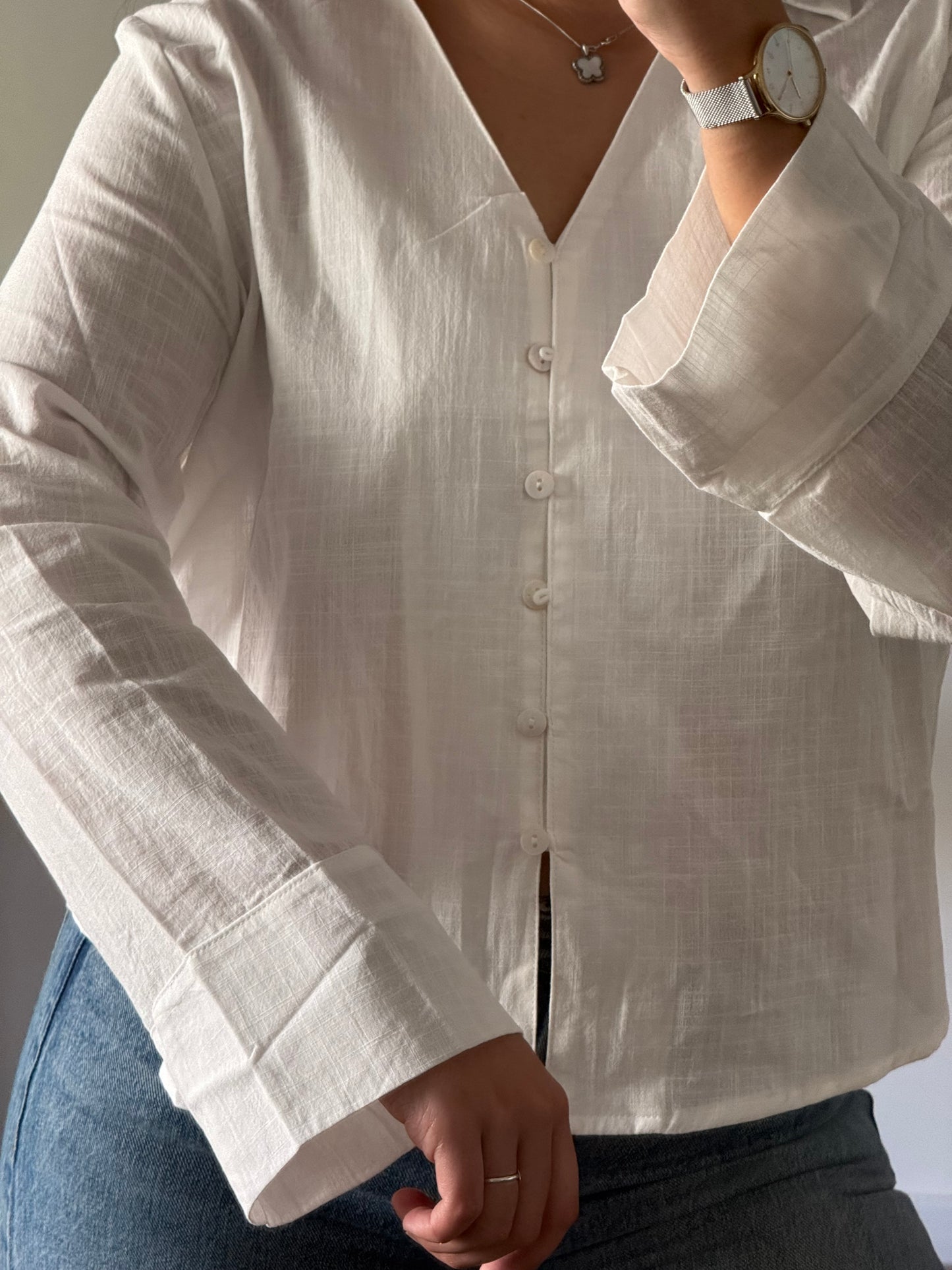 Blusa Greta beige