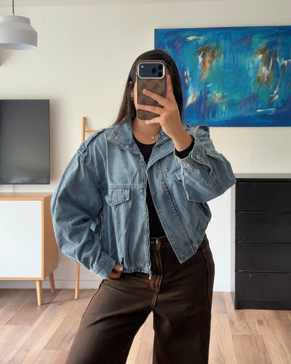 Bomber de jean