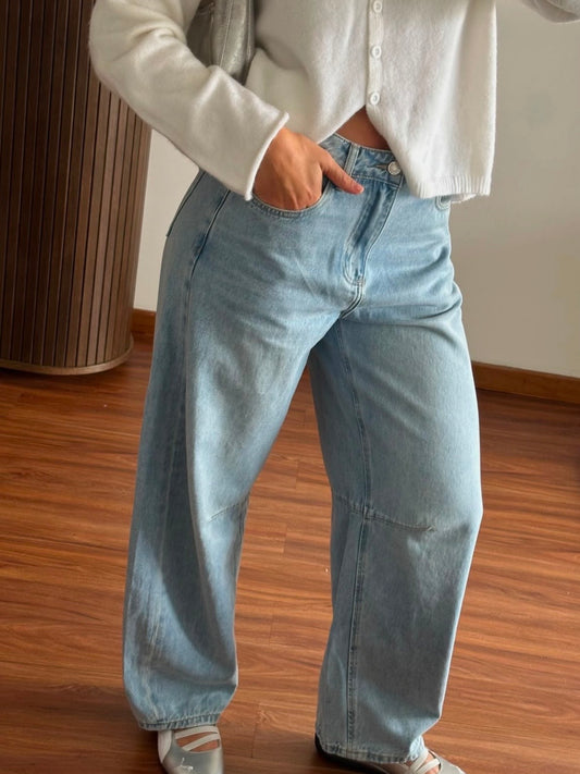Baggy jean- 100% algodón 🇺🇾