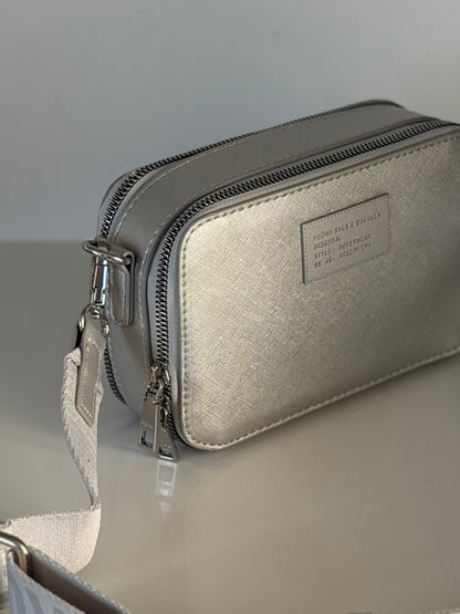 Cartera Penny plata