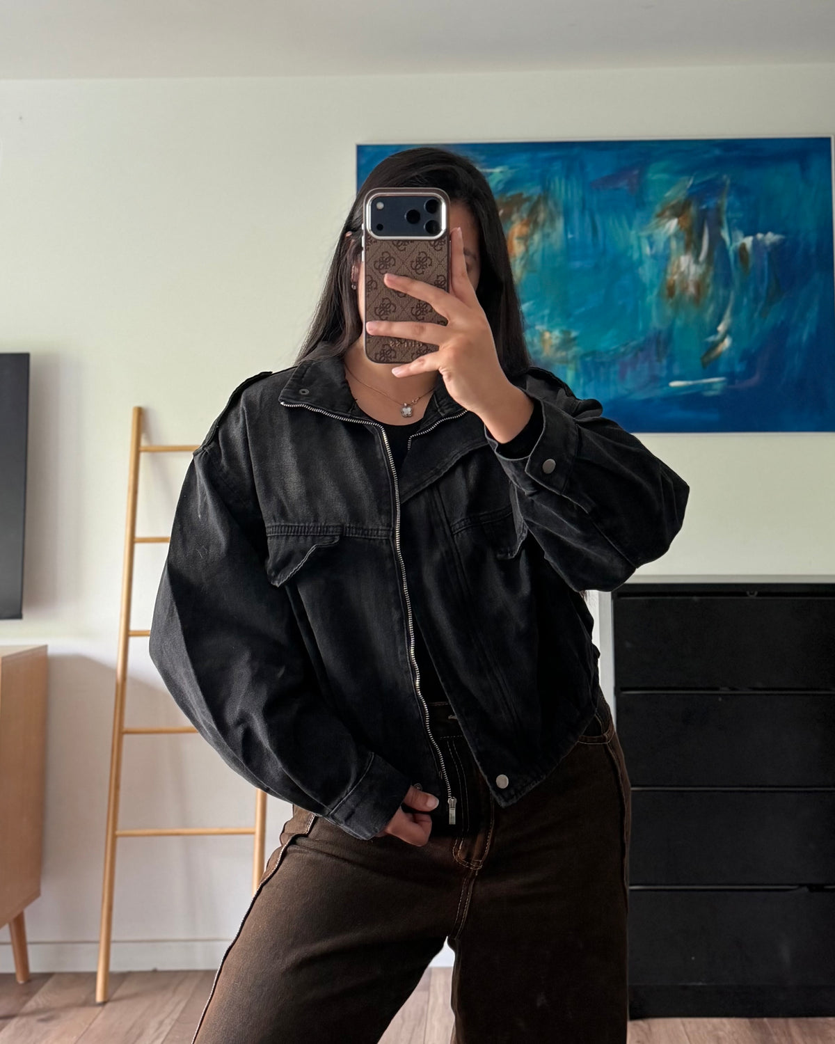 Bomber de jean