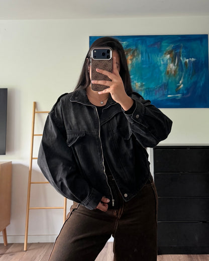 Bomber de jean