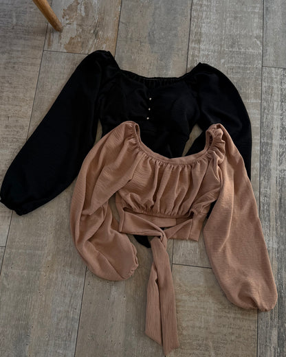 Blusa crop