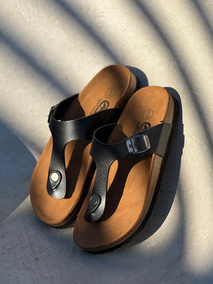 Sandalias Gizeh negras