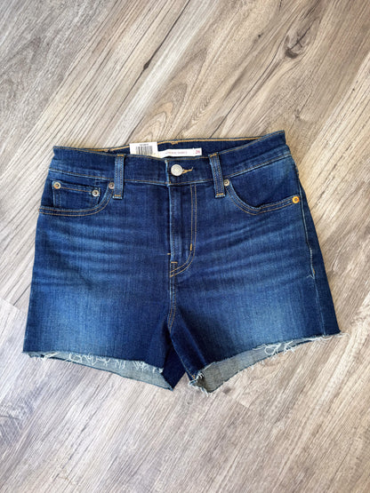 Short Levis high rise oscuro