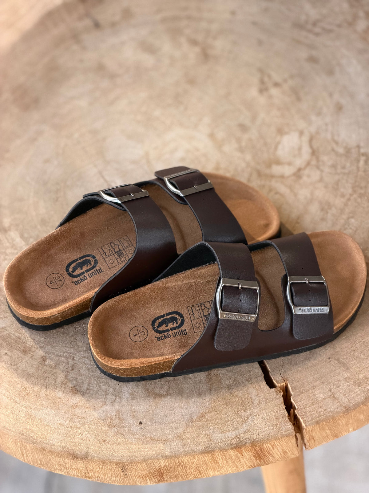Sandalias Arizona - chocolate