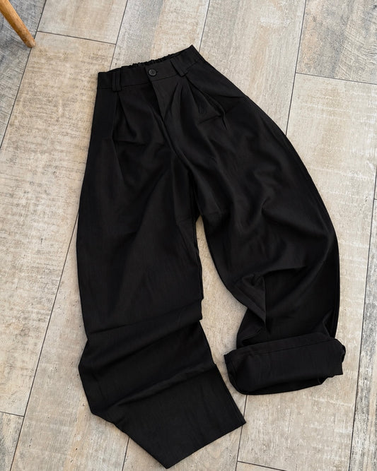 Pantalón sastrero negro